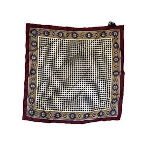 Polo Ralph Lauren 100% Silk 18X18 Handkerchief Great Condition